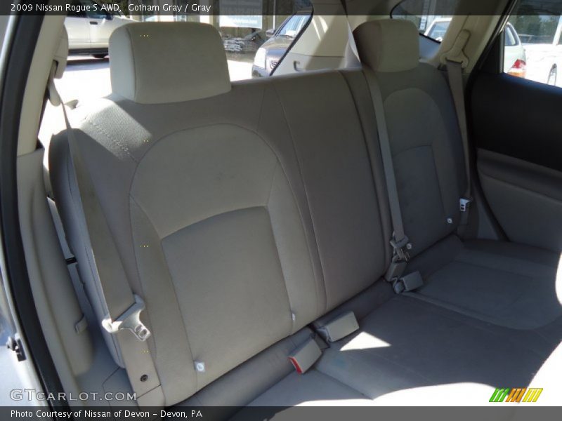 Gotham Gray / Gray 2009 Nissan Rogue S AWD