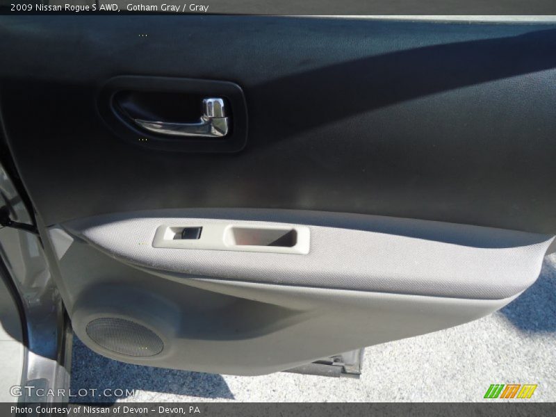 Gotham Gray / Gray 2009 Nissan Rogue S AWD