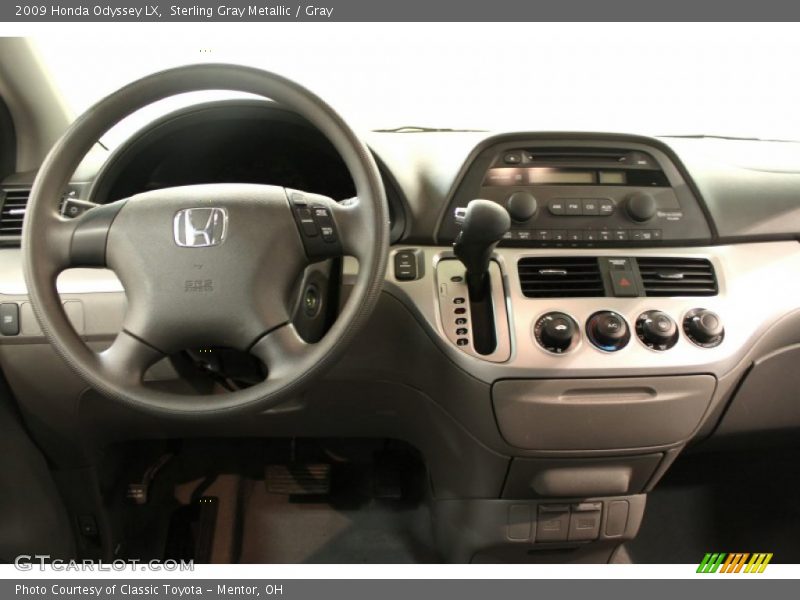 Sterling Gray Metallic / Gray 2009 Honda Odyssey LX