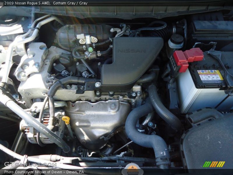 Gotham Gray / Gray 2009 Nissan Rogue S AWD