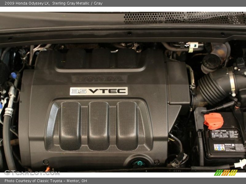 Sterling Gray Metallic / Gray 2009 Honda Odyssey LX