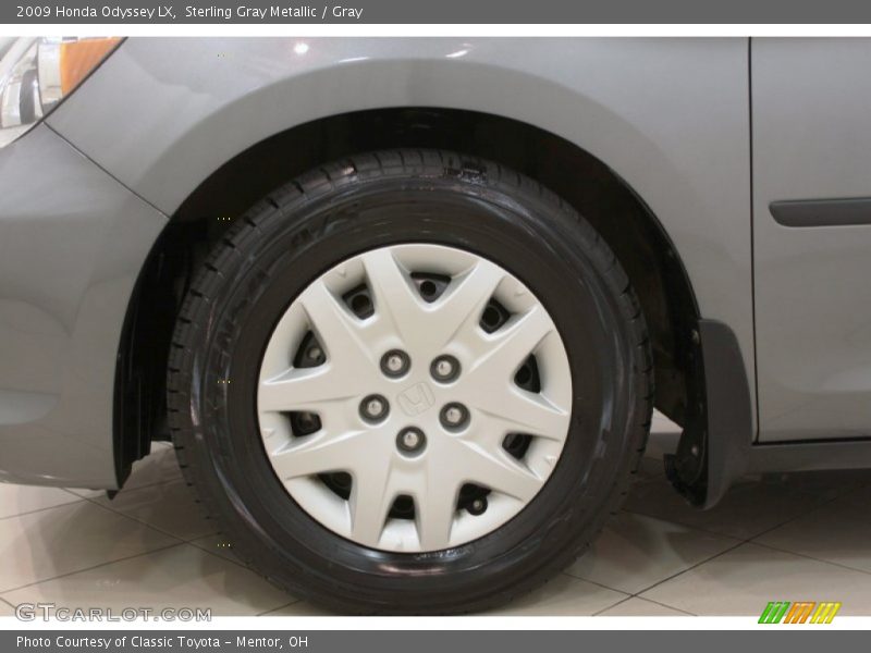 Sterling Gray Metallic / Gray 2009 Honda Odyssey LX