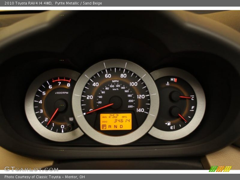 Pyrite Metallic / Sand Beige 2010 Toyota RAV4 I4 4WD