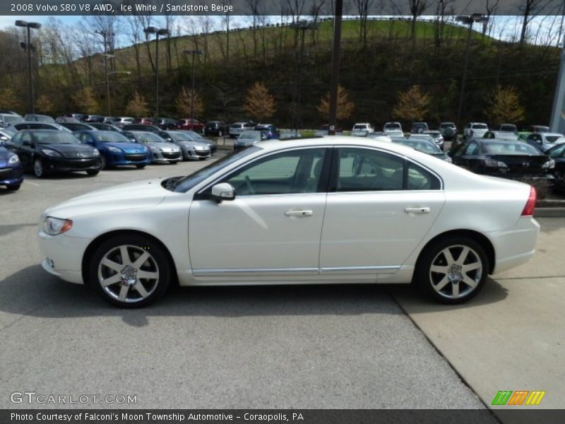  2008 S80 V8 AWD Ice White