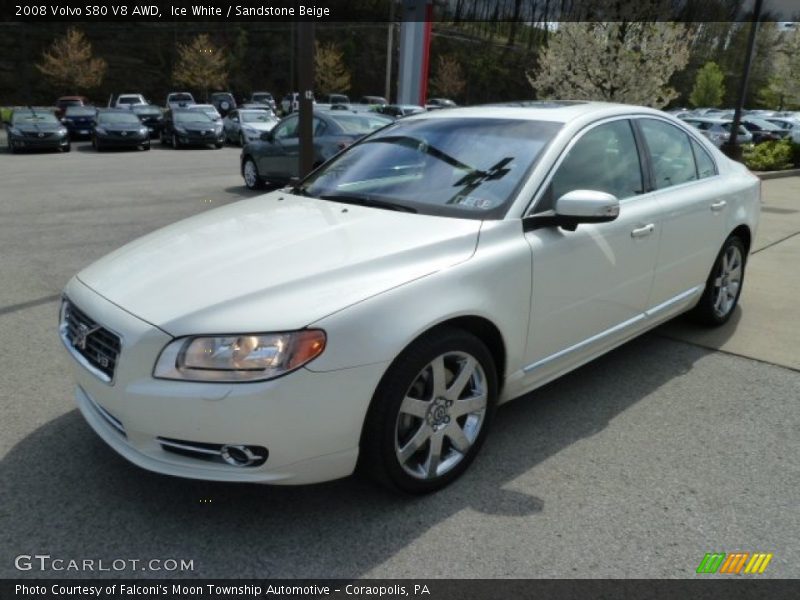 Front 3/4 View of 2008 S80 V8 AWD