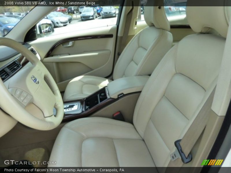  2008 S80 V8 AWD Sandstone Beige Interior