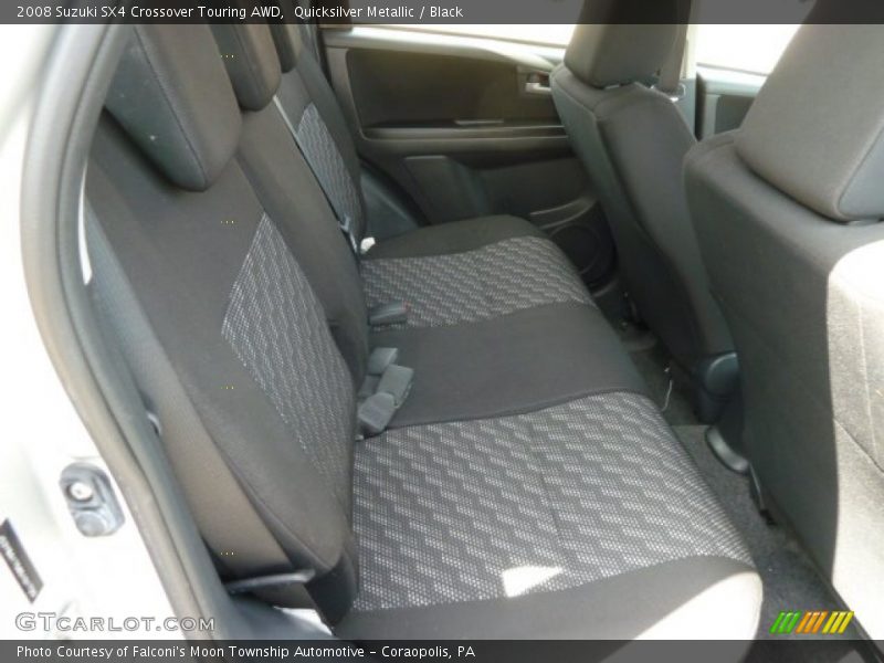 Quicksilver Metallic / Black 2008 Suzuki SX4 Crossover Touring AWD