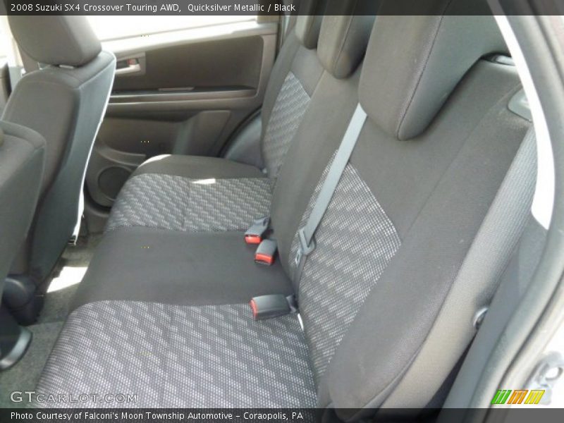 Quicksilver Metallic / Black 2008 Suzuki SX4 Crossover Touring AWD