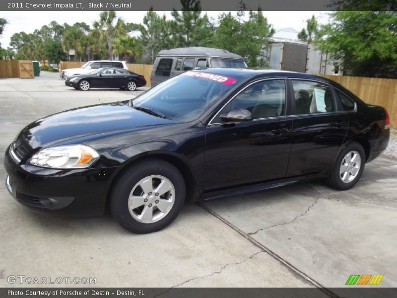 Black / Neutral 2011 Chevrolet Impala LT