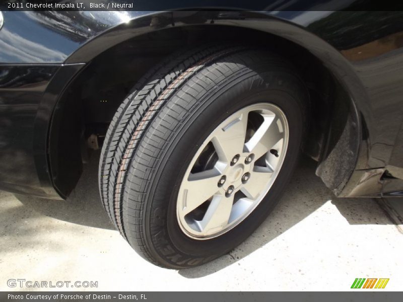 Black / Neutral 2011 Chevrolet Impala LT