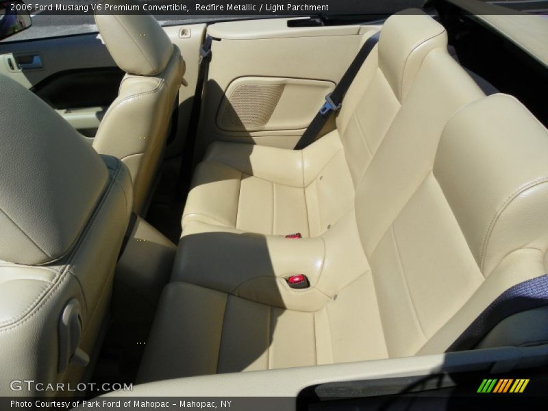 Redfire Metallic / Light Parchment 2006 Ford Mustang V6 Premium Convertible