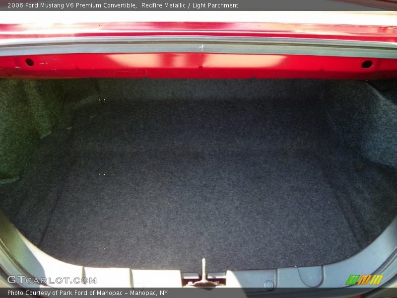 Redfire Metallic / Light Parchment 2006 Ford Mustang V6 Premium Convertible