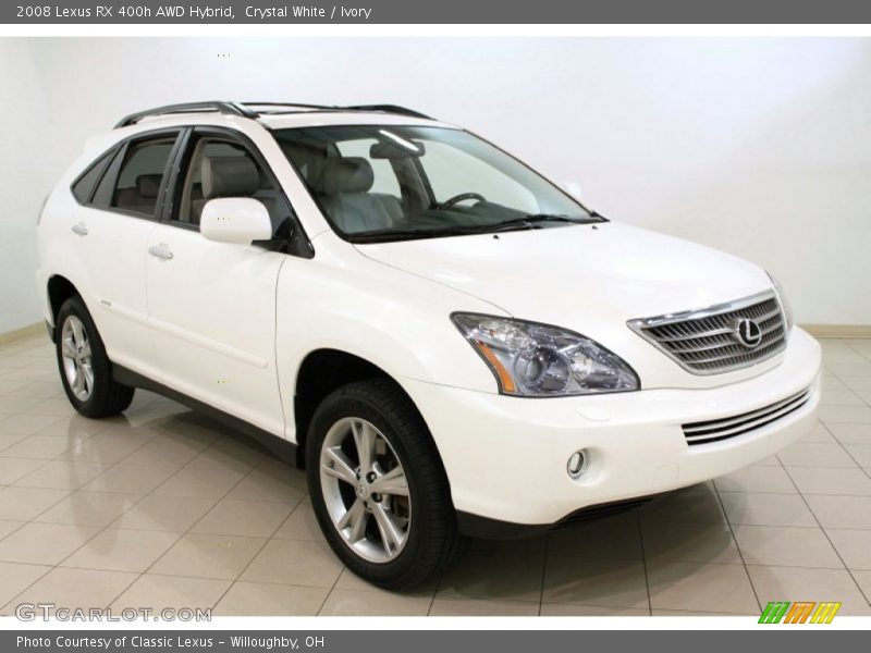 Crystal White / Ivory 2008 Lexus RX 400h AWD Hybrid