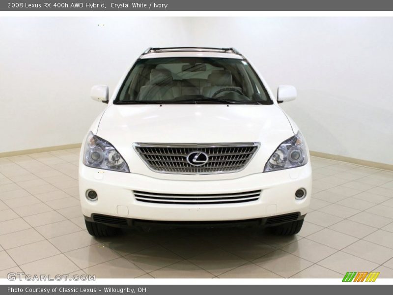 Crystal White / Ivory 2008 Lexus RX 400h AWD Hybrid