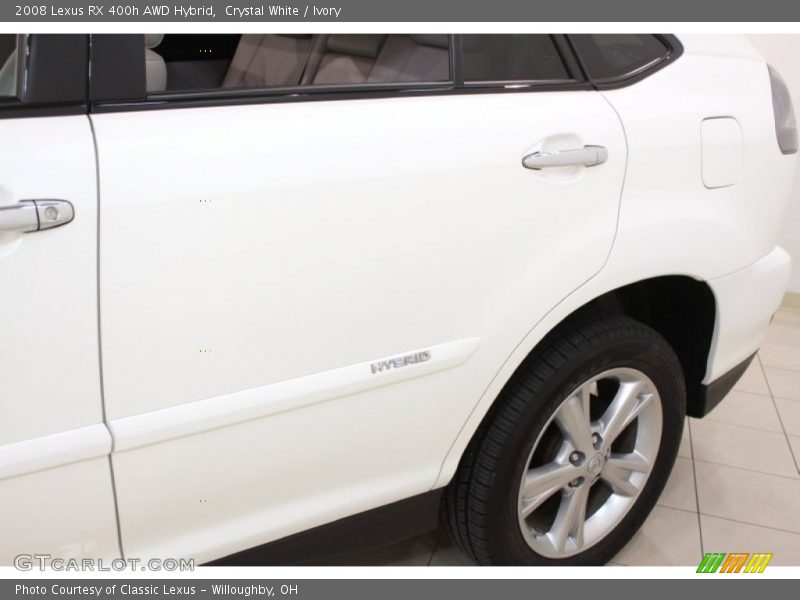 Crystal White / Ivory 2008 Lexus RX 400h AWD Hybrid