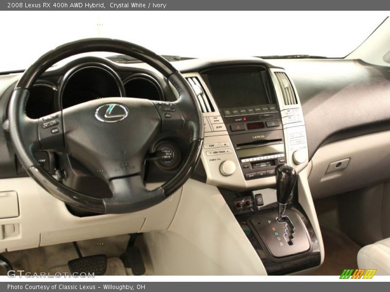 Crystal White / Ivory 2008 Lexus RX 400h AWD Hybrid