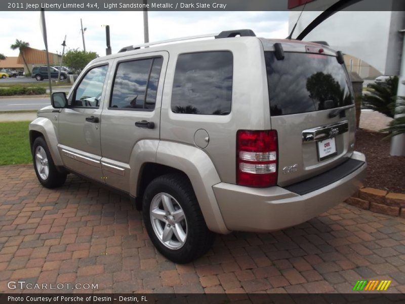 Light Sandstone Metallic / Dark Slate Gray 2011 Jeep Liberty Limited 4x4