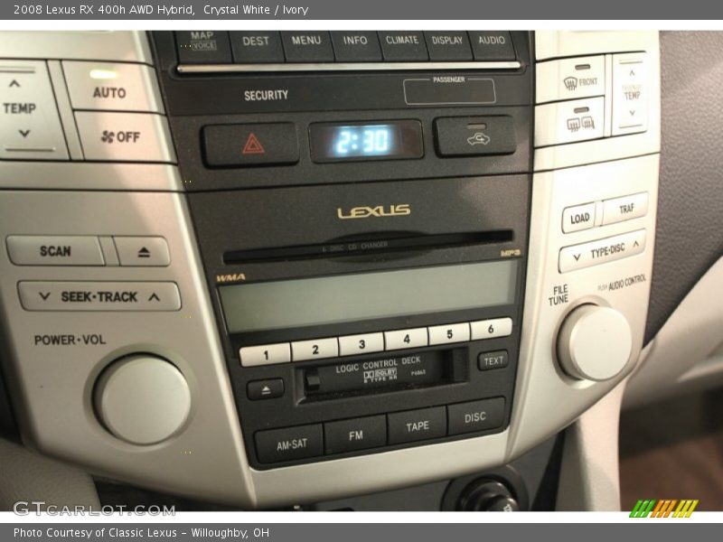 Crystal White / Ivory 2008 Lexus RX 400h AWD Hybrid
