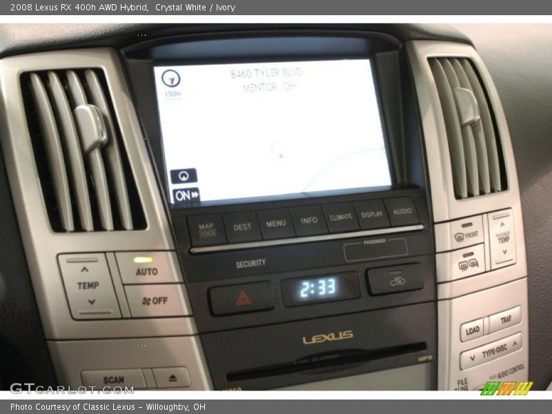 Crystal White / Ivory 2008 Lexus RX 400h AWD Hybrid