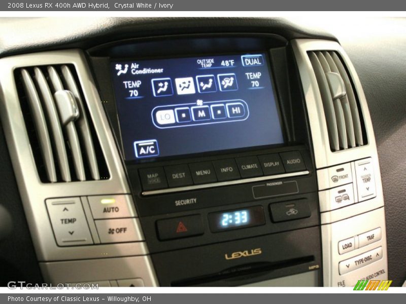 Crystal White / Ivory 2008 Lexus RX 400h AWD Hybrid