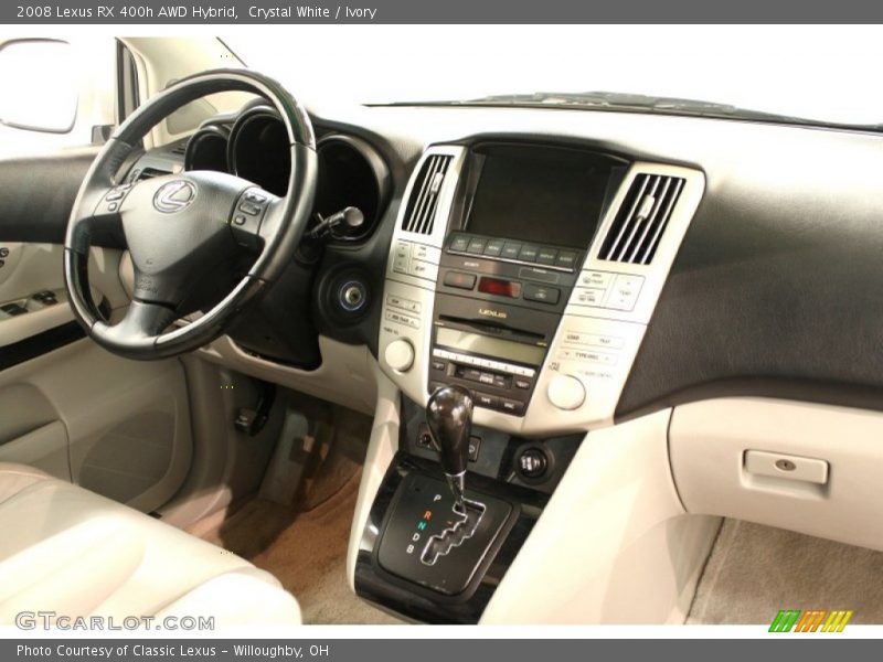 Crystal White / Ivory 2008 Lexus RX 400h AWD Hybrid