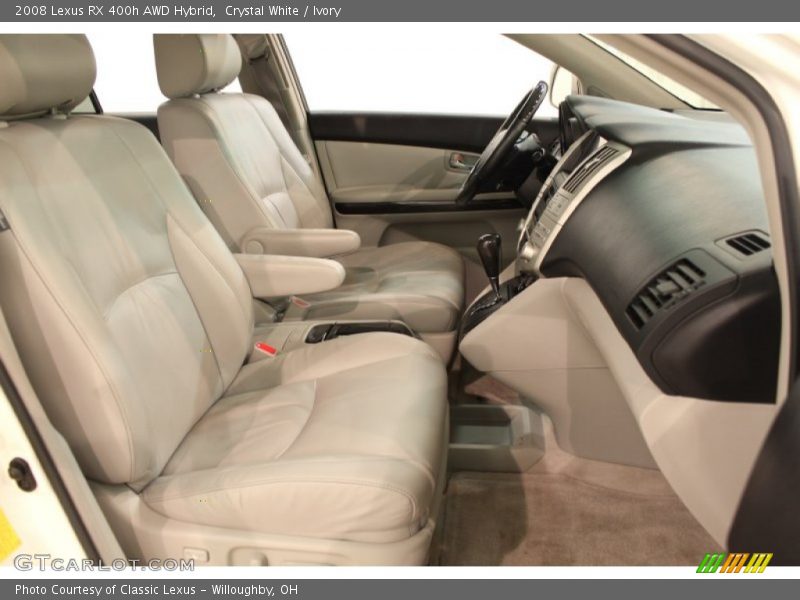 Crystal White / Ivory 2008 Lexus RX 400h AWD Hybrid
