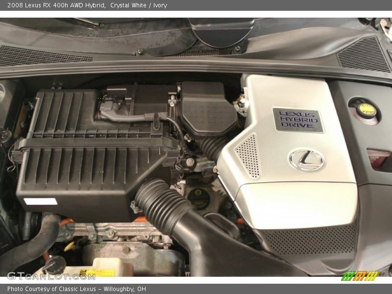 Crystal White / Ivory 2008 Lexus RX 400h AWD Hybrid