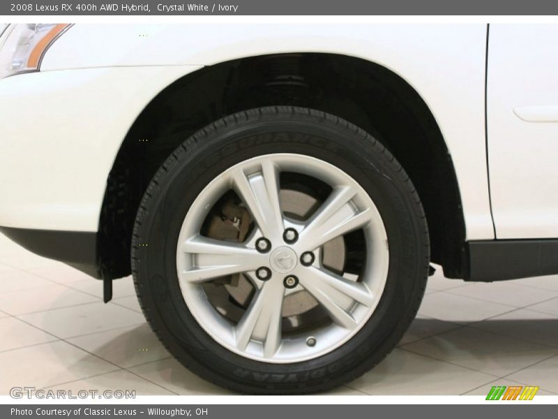 Crystal White / Ivory 2008 Lexus RX 400h AWD Hybrid