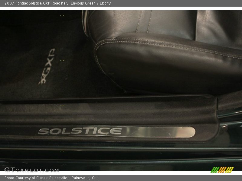 Envious Green / Ebony 2007 Pontiac Solstice GXP Roadster