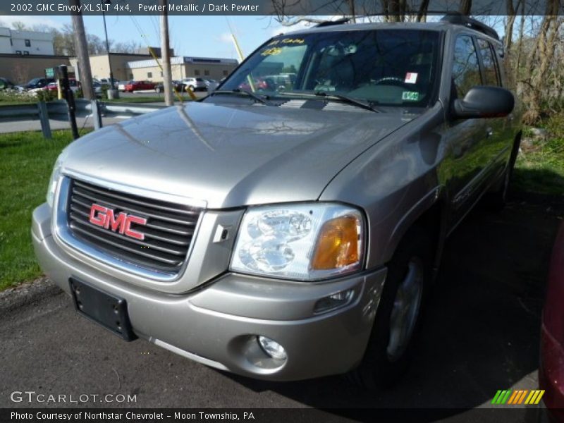 Pewter Metallic / Dark Pewter 2002 GMC Envoy XL SLT 4x4