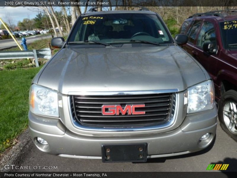 Pewter Metallic / Dark Pewter 2002 GMC Envoy XL SLT 4x4