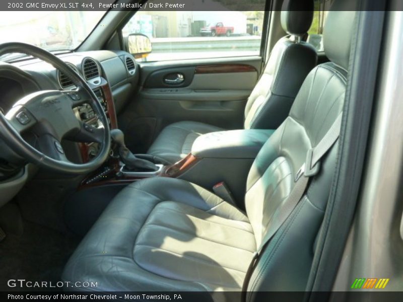 Pewter Metallic / Dark Pewter 2002 GMC Envoy XL SLT 4x4