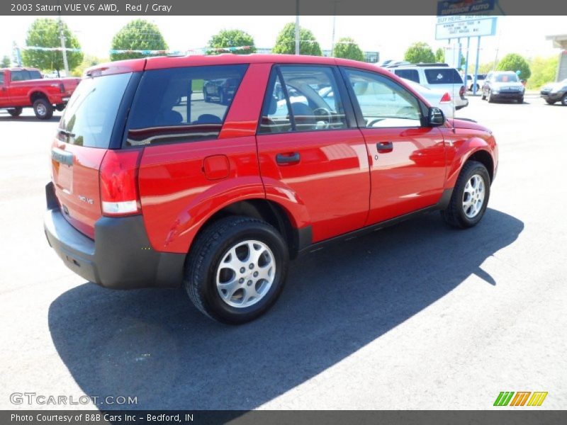 Red / Gray 2003 Saturn VUE V6 AWD