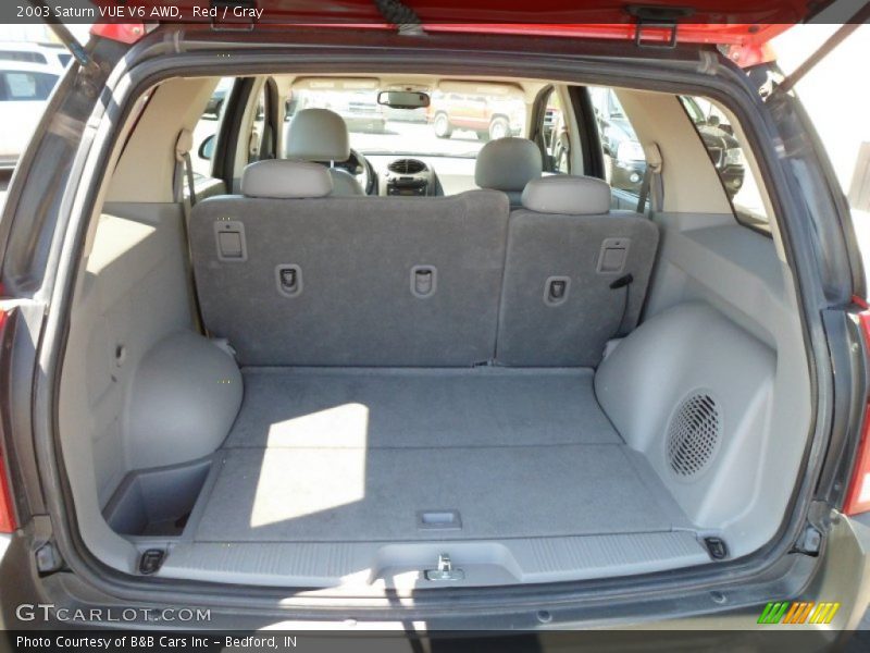 Red / Gray 2003 Saturn VUE V6 AWD