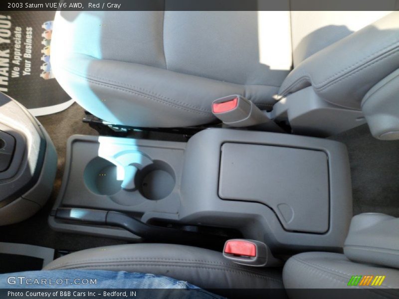 Red / Gray 2003 Saturn VUE V6 AWD