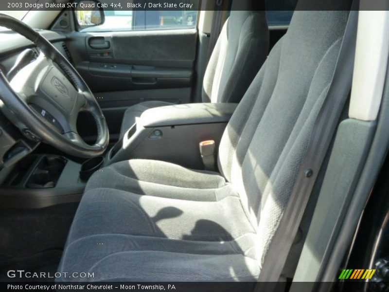 Black / Dark Slate Gray 2003 Dodge Dakota SXT Quad Cab 4x4