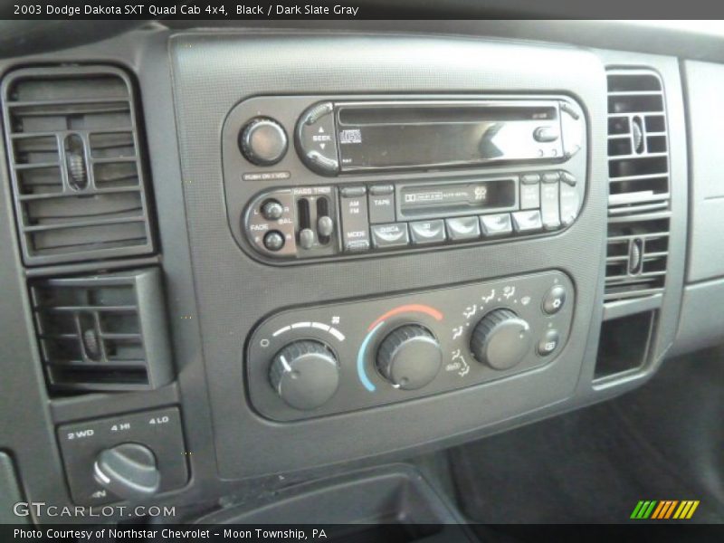 Black / Dark Slate Gray 2003 Dodge Dakota SXT Quad Cab 4x4