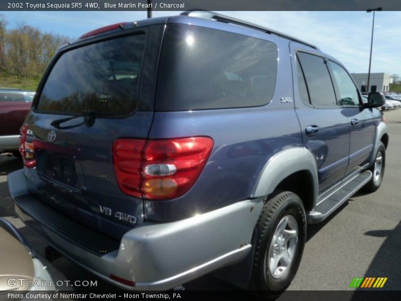 Blue Marlin Pearl / Charcoal 2002 Toyota Sequoia SR5 4WD