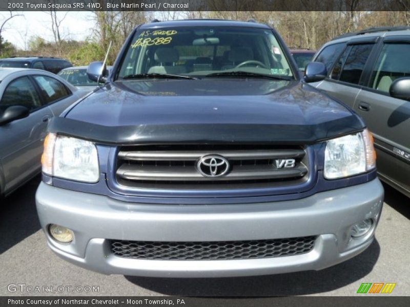Blue Marlin Pearl / Charcoal 2002 Toyota Sequoia SR5 4WD