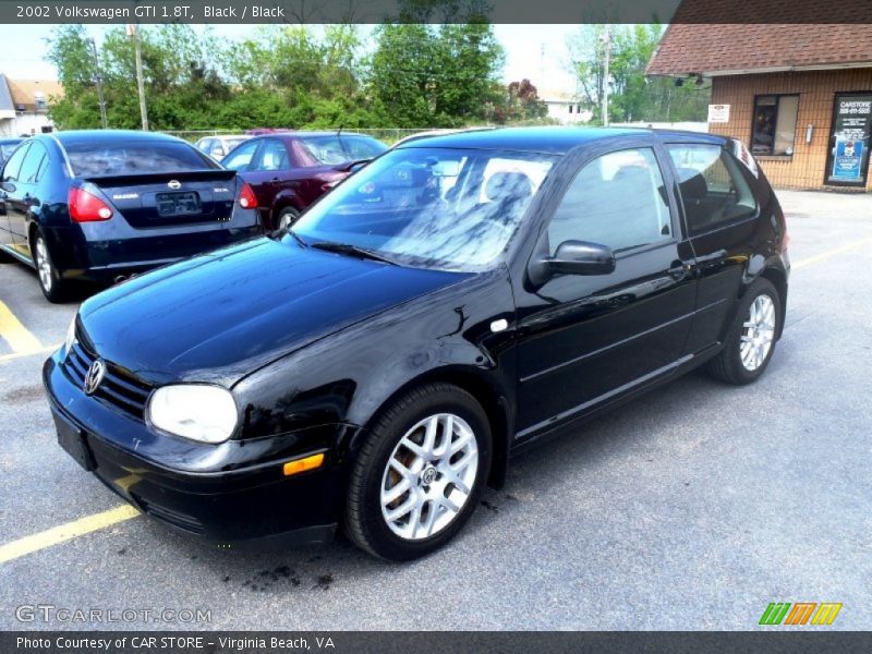 Black / Black 2002 Volkswagen GTI 1.8T