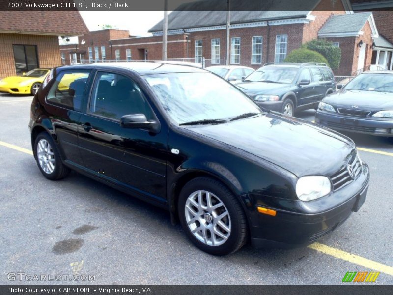 Black / Black 2002 Volkswagen GTI 1.8T