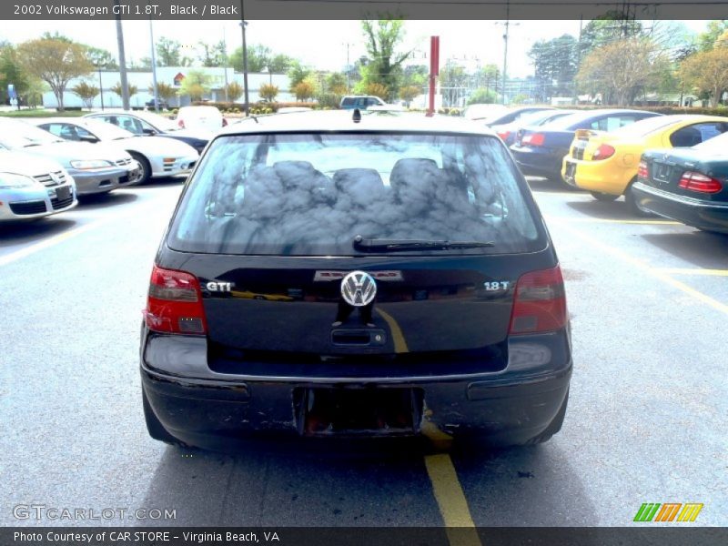 Black / Black 2002 Volkswagen GTI 1.8T