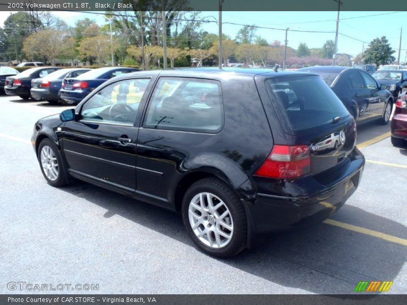 Black / Black 2002 Volkswagen GTI 1.8T