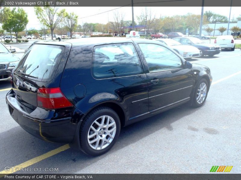 Black / Black 2002 Volkswagen GTI 1.8T