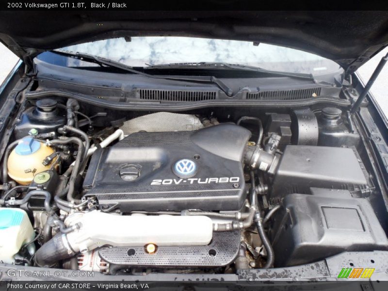 Black / Black 2002 Volkswagen GTI 1.8T