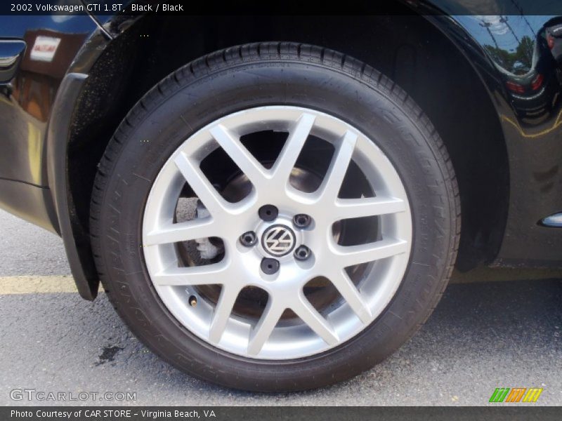 Black / Black 2002 Volkswagen GTI 1.8T