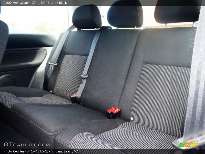 Black / Black 2002 Volkswagen GTI 1.8T
