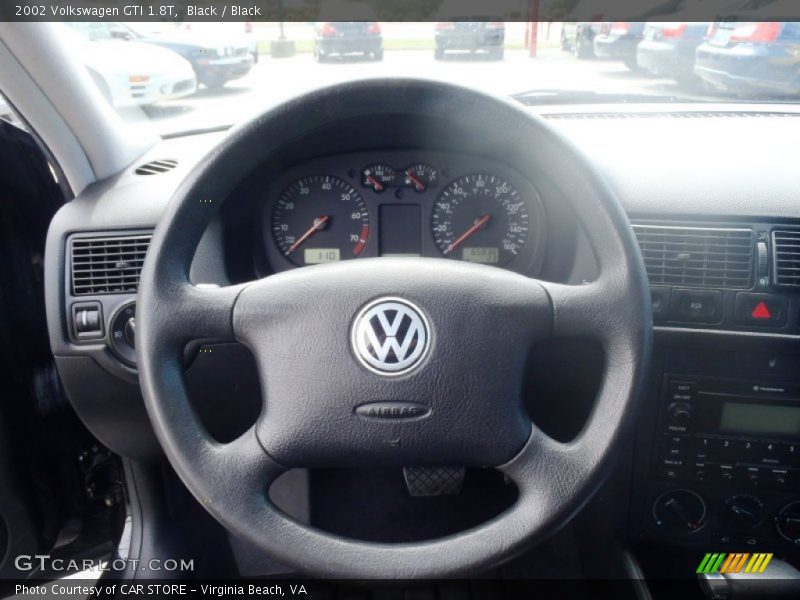 Black / Black 2002 Volkswagen GTI 1.8T