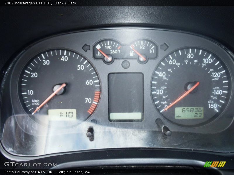 Black / Black 2002 Volkswagen GTI 1.8T