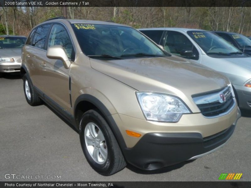 Golden Cashmere / Tan 2008 Saturn VUE XE